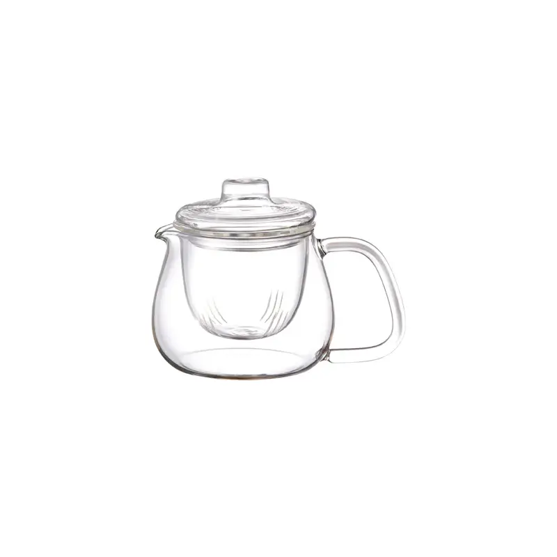 UNITEA theepot 450 ml glas transparant