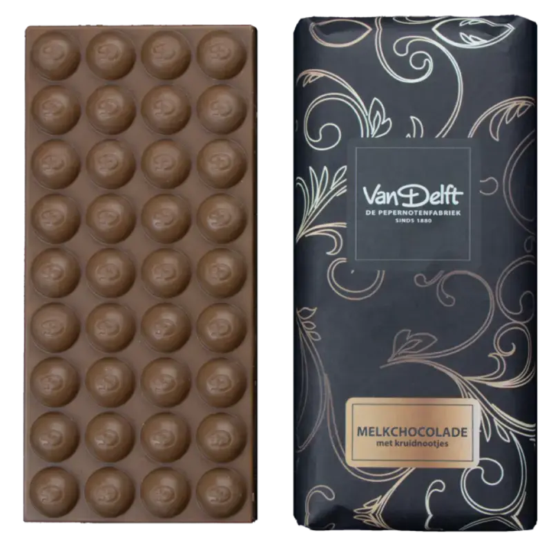 Van Delft Chocolade reep melkchocolade