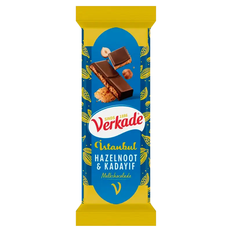 Verkade Istanbul hazelnoot & kadayif reep