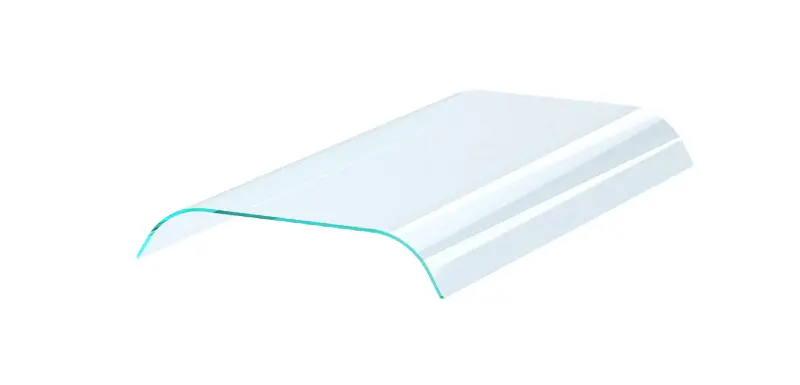 Vitre courbee 2-cote 2/1 — Combisteel 7495.0520