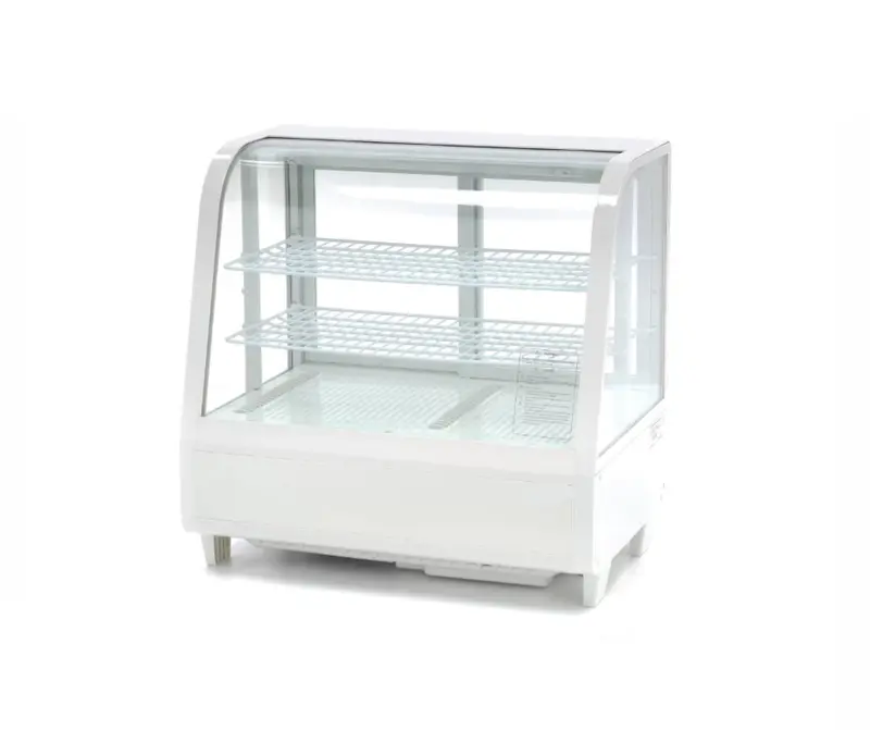 Vitrine à gâteaux - 100 L - 68 cm - blanc