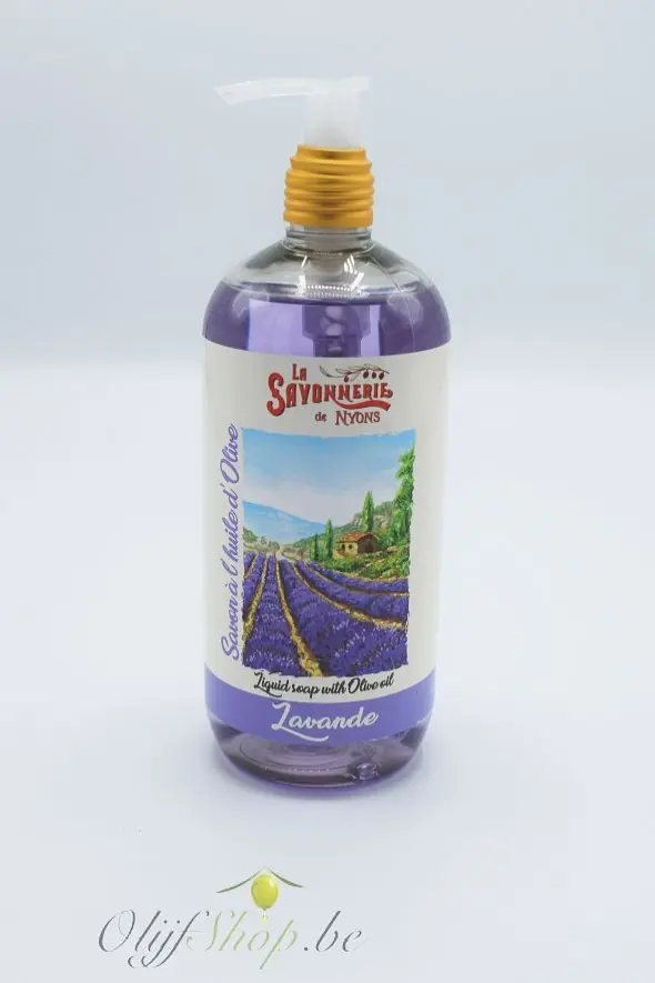 Vloeibare zeep lavendel 500 ml met pomp - La Savonnerie de Nyons