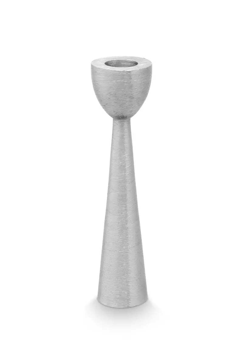 vtwonen Kaarsenhouder Silver - 16 cm