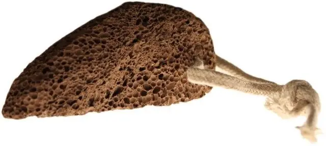 Vulkanische voetsteen – Traditionele vorm