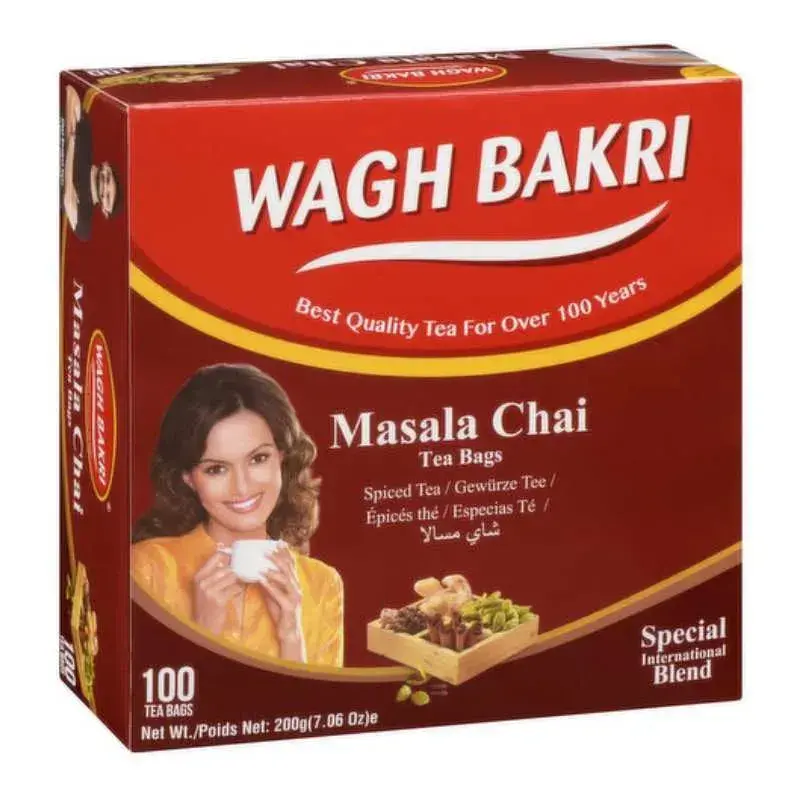 Wagh Bakri Masala Chai/ Tea bags - 200g / 100 bags