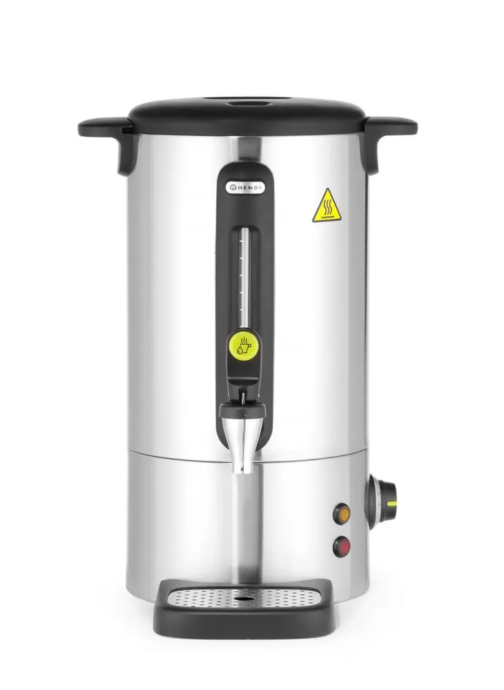 Warme dranken ketel18 l enkelwandig rvs 1/box