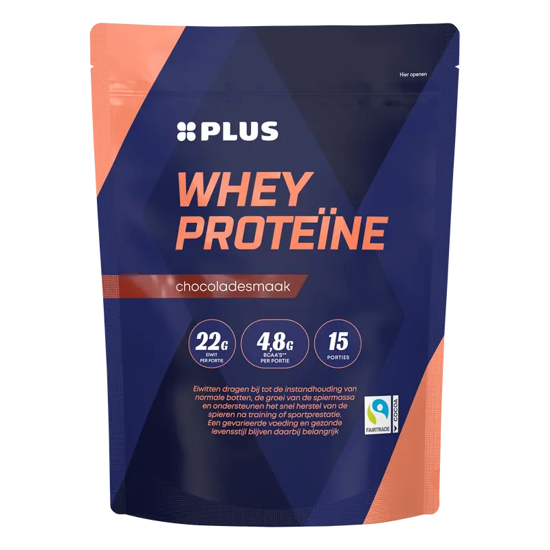 Whey proteïne poeder chocolade