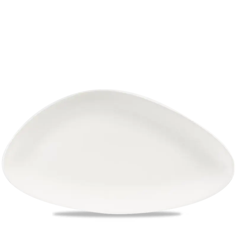 White Triangle Chefs Plate 35.5 x 18.8cm 6/box
