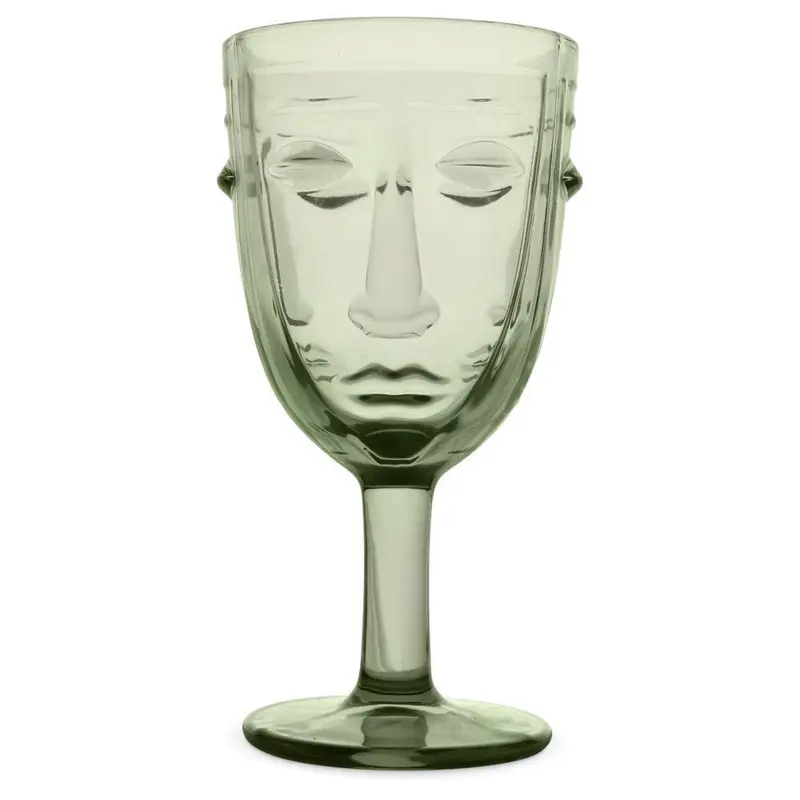 Wijnglas Visage Groen