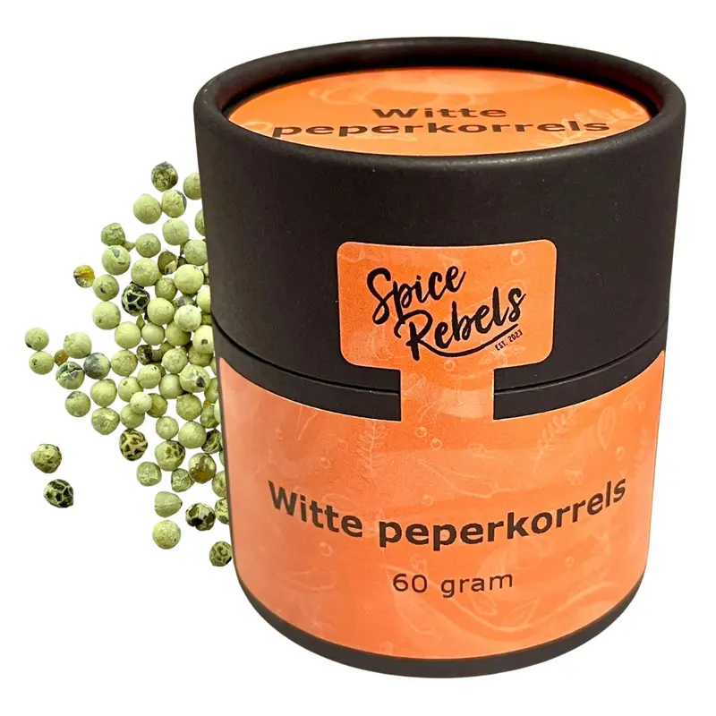 Witte peperkorrels
