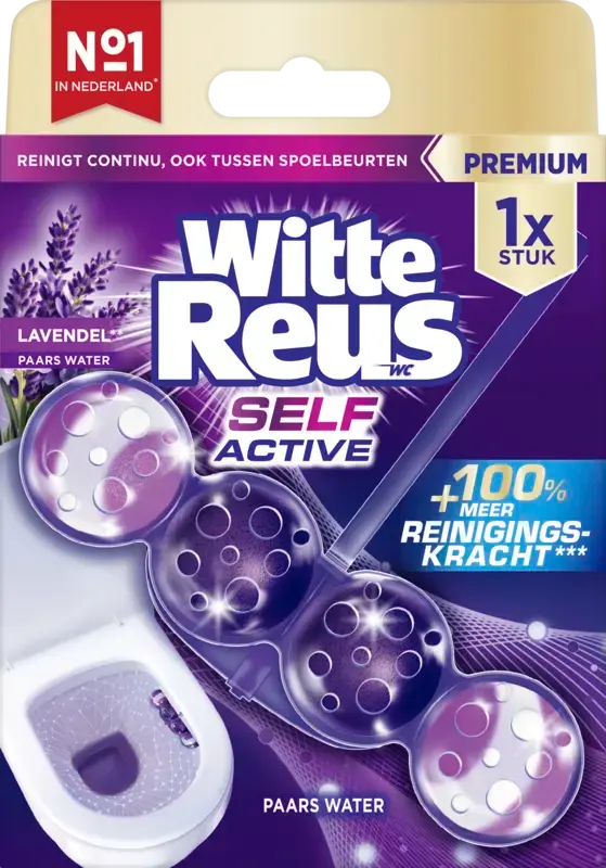 Witte Reus Toiletblok paars actief provence