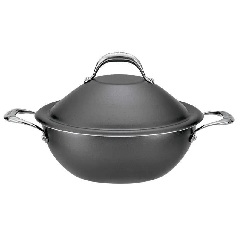 Wokpan 24cm met stoominzet | Invictum