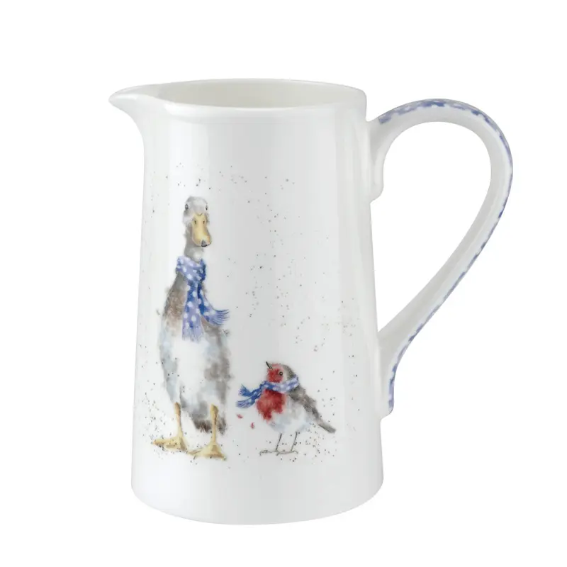 Wrendale Designs Duck & Robin Kan - Porselein - 600 ml