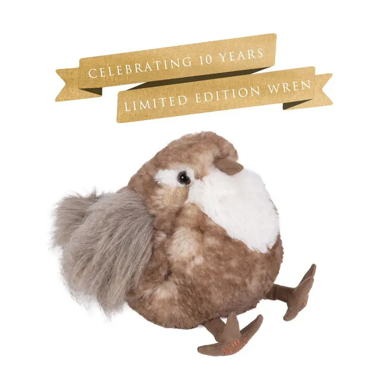Wrendale Designs Rosemary Pluche Dier - Winterkoninkje