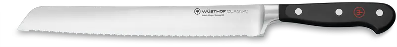 Wusthof Broodmes Precisiekartel 'Classic Black' 23cm
