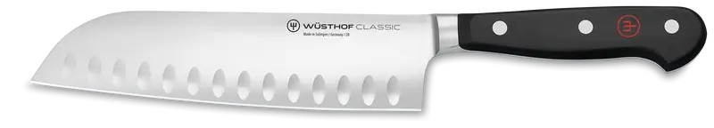 Wusthof Santokumes 'Classic Black' 17cm