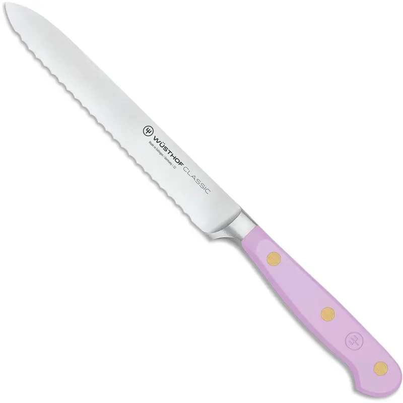 Wusthof Universeelmes 14cm gekarteld 'Classic Color Purple Yam'