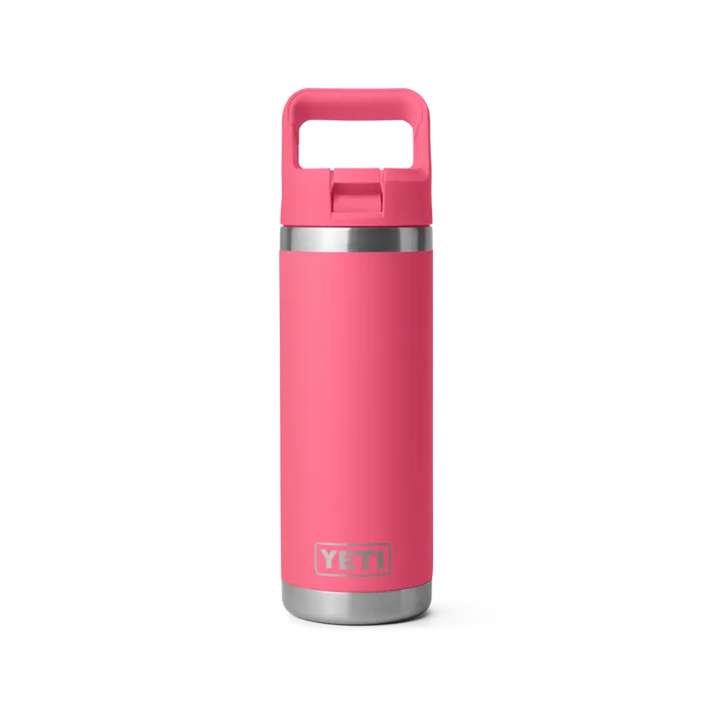 YETI Thermofles met Rietjesdop 532ml Rambler 'Tropical Pink'
