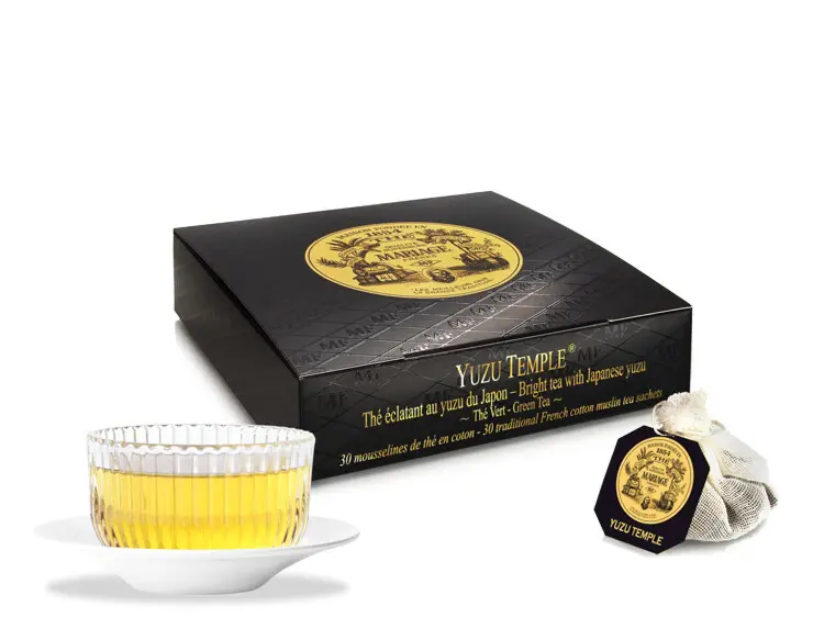 Yuzu Temple 100 gr - groene thee