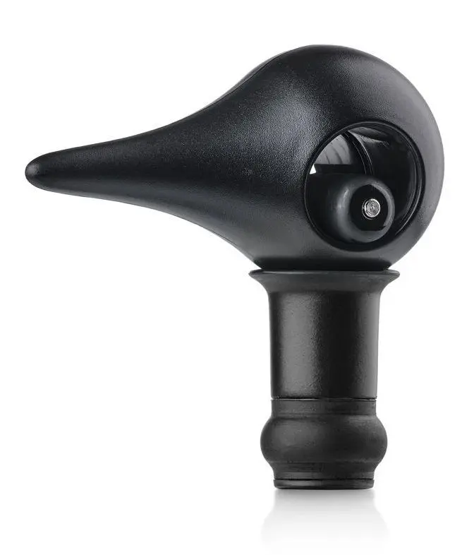 Zone flessenstop Bird black