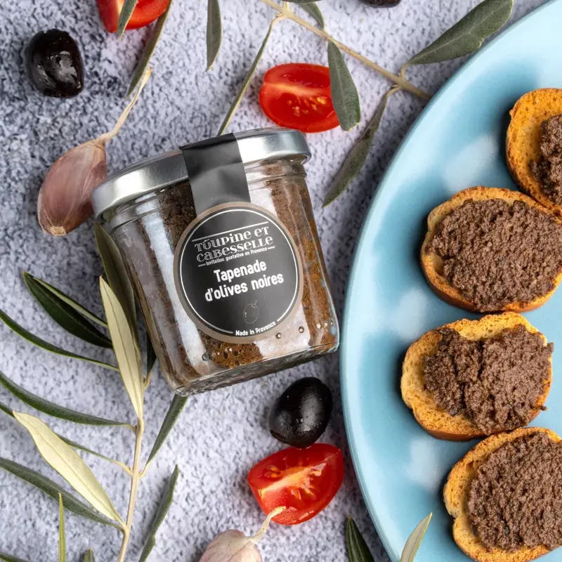 Zwarte olijventapenade